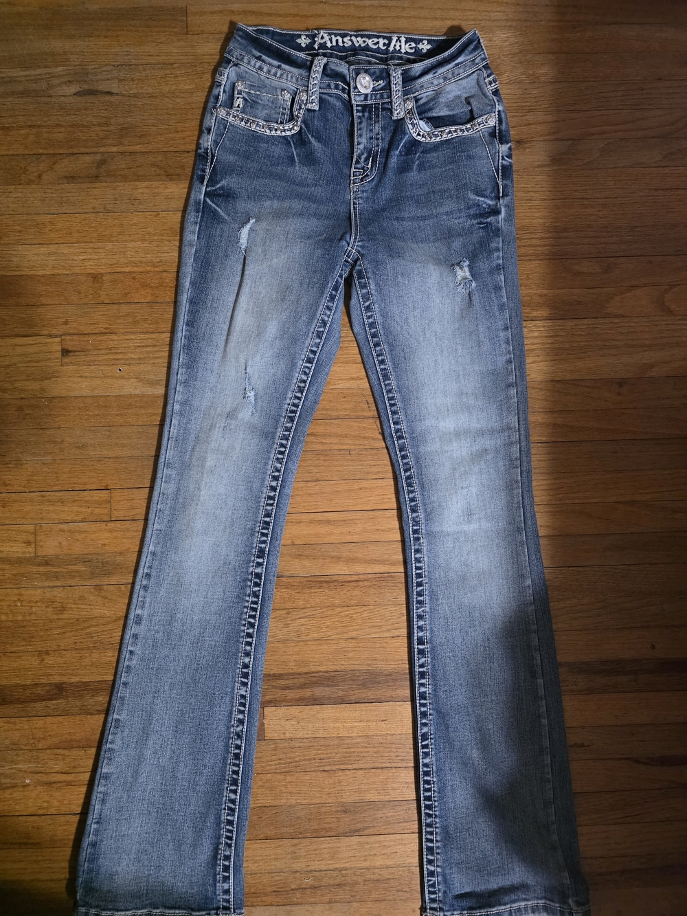 Buckle Jeans - Women's Faded Blue Bootcut Jeans